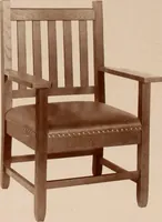 An illustration from Roycroft hand made furniture. (1912)