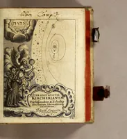 Picture 1 of 10 from R.P. Athanasii Kircheri e Societate Jesu Iter extaticum cœleste, : quo mundi opificium, id est, cœlestis expansi, siderumq[ue] tam errantium, quàm fixorum natura, vires, proprietates, singulorumq[ue] compositio & structura, ab infimo telluris globo, usq[ue] ad ultima mundi confinia, per ficti raptus integumentum explorata, novâ hypothesi exponitur ad veritatem, interlocutoribus Cosmiele et Theodidacto (1660), leaf 9