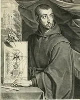 An illustration from R.P. Ioannis Francisci Niceronis Parisini, ex Ord. Minim. Thaumaturgus opticus, seu, Admiranda optices, per radium directum : catoptrices, per reflexum è politis corporibus ... : dioptrices, per refractum in diaphanis ... pars prima .. (1646)