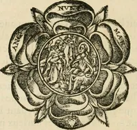 An illustration from R.P. Ioannis Francisci Niceronis Parisini, ex Ord. Minim. Thaumaturgus opticus, seu, Admiranda optices, per radium directum : catoptrices, per reflexum è politis corporibus ... : dioptrices, per refractum in diaphanis ... pars prima .. (1646)