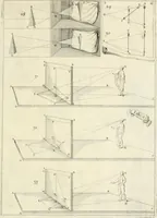 An illustration from R.P. Ioannis Francisci Niceronis Parisini, ex Ord. Minim. Thaumaturgus opticus, seu, Admiranda optices, per radium directum : catoptrices, per reflexum è politis corporibus ... : dioptrices, per refractum in diaphanis ... pars prima .. (1646)