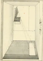 An illustration from R.P. Ioannis Francisci Niceronis Parisini, ex Ord. Minim. Thaumaturgus opticus, seu, Admiranda optices, per radium directum : catoptrices, per reflexum è politis corporibus ... : dioptrices, per refractum in diaphanis ... pars prima .. (1646)