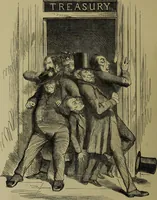 An illustration from The Rt. Hon. John Bright, M. P. : cartoons from the collection of "Mr. Punch" (1898)