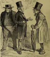 An illustration from The Rt. Hon. John Bright, M. P. : cartoons from the collection of "Mr. Punch" (1898)