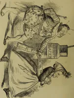 An illustration from The Rt. Hon. John Bright, M. P. : cartoons from the collection of "Mr. Punch" (1898)