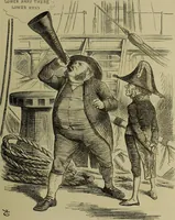 An illustration from The Rt. Hon. John Bright, M. P. : cartoons from the collection of "Mr. Punch" (1898)