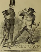 An illustration from The Rt. Hon. John Bright, M. P. : cartoons from the collection of "Mr. Punch" (1898)