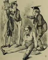 An illustration from The Rt. Hon. John Bright, M. P. : cartoons from the collection of "Mr. Punch" (1898)
