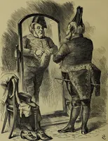 An illustration from The Rt. Hon. John Bright, M. P. : cartoons from the collection of "Mr. Punch" (1898)