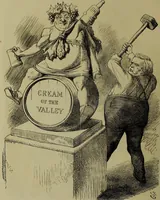 An illustration from The Rt. Hon. John Bright, M. P. : cartoons from the collection of "Mr. Punch" (1898)