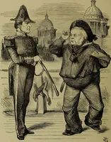 An illustration from The Rt. Hon. John Bright, M. P. : cartoons from the collection of "Mr. Punch" (1898)