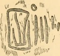 An illustration from Rude stone monuments in all countries; their age and uses (1872)