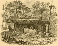 An illustration from Rude stone monuments in all countries; their age and uses (1872)