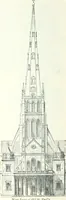 An illustration from Rudimentary architecture: for the use of beginners. The history and description of the styles of architecture of various countries, from the earliest to the present period .. (1874)
