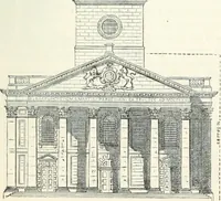 An illustration from Rudimentary architecture: for the use of beginners. The history and description of the styles of architecture of various countries, from the earliest to the present period .. (1874)