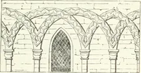 An illustration from Rudimentary architecture: for the use of beginners. The history and description of the styles of architecture of various countries, from the earliest to the present period .. (1874)