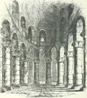 An illustration from Rudimentary architecture: for the use of beginners. The history and description of the styles of architecture of various countries, from the earliest to the present period .. (1874)