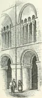 An illustration from Rudimentary architecture: for the use of beginners. The history and description of the styles of architecture of various countries, from the earliest to the present period .. (1874)