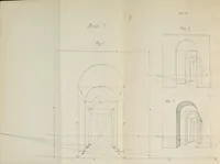 An illustration from A rudimentary and practical treatise on perspective for beginners : simplified for the use of juvenile students and amateurs in architecture, painting, etc., also adapted for schools and private instructors (1866)