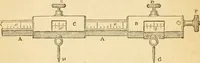 An illustration from Rudimentary treatise on the erection of dwelling-houses : illustrated by a perspective view, plans, elevations, and sections of a pair of semi-detached villas with the specification, quantities, and estimates and every requisite detail, in sequence, for their construction and finishing / by S.H. Brooks. (1874)