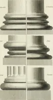 An illustration from The rudiments of ancient architecture, in two parts : containing an historical account of the five orders, with their proportions and examples of each from the antiques : also Vitruvius on the temples and intercolumniations, &c. of the ancients ... : with a dictionary of terms : illustrated with ten plates (1789)