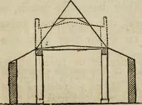 An illustration from Rudiments of the art of building : represented in five sections [...] for the use of architects, builders, draghtsmen, machinists, engineers and mechanics (1853)