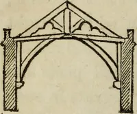 An illustration from Rudiments of the art of building : represented in five sections [...] for the use of architects, builders, draghtsmen, machinists, engineers and mechanics (1853)