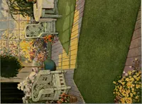 An illustration from Rug and the color scheme. (1917)