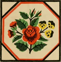 An illustration from Rug patterns. (1889)