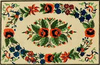 An illustration from Rug patterns. (1889)