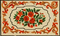 An illustration from Rug patterns. (1889)