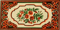 An illustration from Rug patterns. (1889)