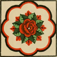 An illustration from Rug patterns. (1889)