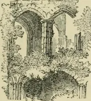 An illustration from Ruined abbeys and castles of Great Britain and Ireland (1864)