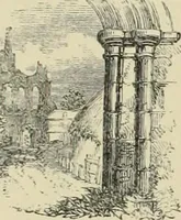 An illustration from Ruined abbeys and castles of Great Britain and Ireland (1864)