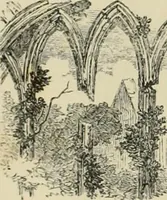 An illustration from Ruined abbeys and castles of Great Britain and Ireland (1864)