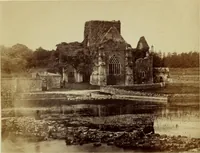 An illustration from Ruined abbeys and castles of Great Britain and Ireland (1864)