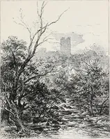 An illustration from The ruined abbeys of Yorkshire (1891)