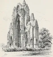 An illustration from The ruined abbeys of Yorkshire (1891)