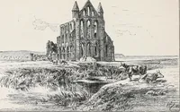 An illustration from The ruined abbeys of Yorkshire (1891)