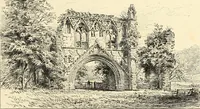 An illustration from The ruined abbeys of Yorkshire (1883)