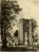 An illustration from The ruined abbeys of Yorkshire (1883)