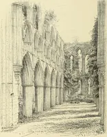 An illustration from The ruined abbeys of Yorkshire (1883)