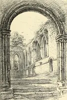 An illustration from The ruined abbeys of Yorkshire (1883)