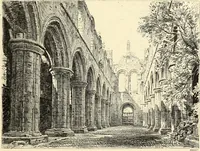 An illustration from The ruined abbeys of Yorkshire (1883)