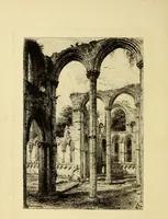 An illustration from The ruined abbeys of Yorkshire (1883)