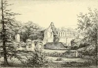 An illustration from The ruined abbeys of Yorkshire (1883)