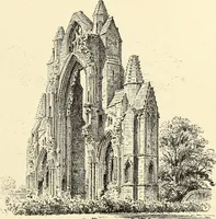 An illustration from The ruined abbeys of Yorkshire (1883)