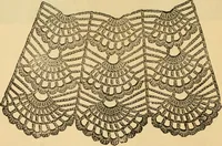 An illustration from Rules and directions for the use of Finlayson, Bousfield & co.'s real Scotch linen crochet thread .. (1886)
