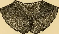 An illustration from Rules and directions for the use of Finlayson, Bousfield & co.'s real Scotch linen crochet thread .. (1886)